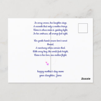 Moederdag Briefkaart