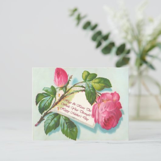 Moederdag Briefkaart (Staand voorkant)