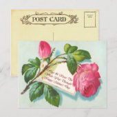 Moederdag Briefkaart (Voorkant / Achterkant)