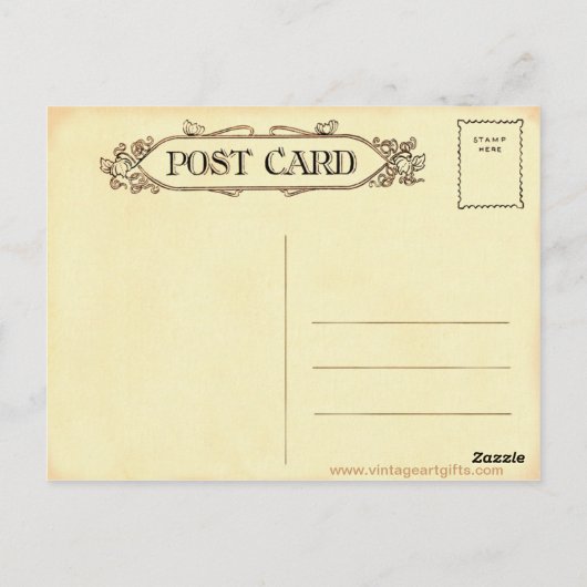 Moederdag Briefkaart (Achterkant)