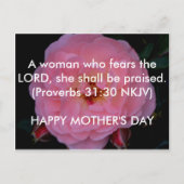 Moederdag Briefkaart (Voorkant)