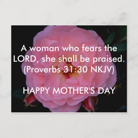 Moederdag Briefkaart (Voorkant)