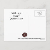  Moederdag Briefkaart (Achterkant)