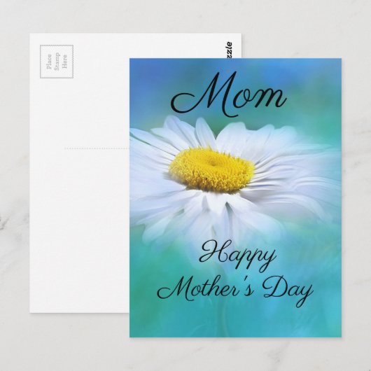 Moederdag Briefkaart (Voorkant / Achterkant)