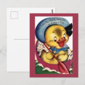 Moederdag Briefkaart (Voorkant / Achterkant)