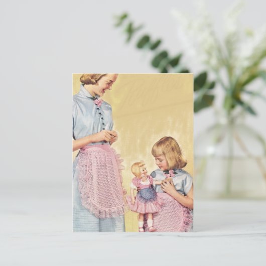  Moederdag Briefkaart (Staand voorkant)