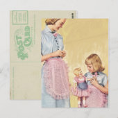 Moederdag Briefkaart (Voorkant / Achterkant)