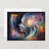 Moederdag Briefkaart (Voorkant / Achterkant)