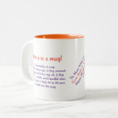 Moederdag-brownie in een mok (Voorkant links)