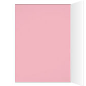 Moederdag, bruinkroze en blauwgroen,  kaart (Binnen (Links))