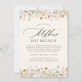 Moederdag Brunch Boho Terracotta Kaart (Voorkant)