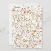 Moederdag Brunch Boho Terracotta Kaart (Achterkant)