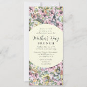 Moederdag Brunch Elegant French Paris Kaart