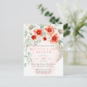 Moederdag Brunch Event for Church Group Briefkaart (Staand voorkant)