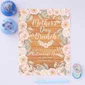 Moederdag Brunch Flyer (Enkel)