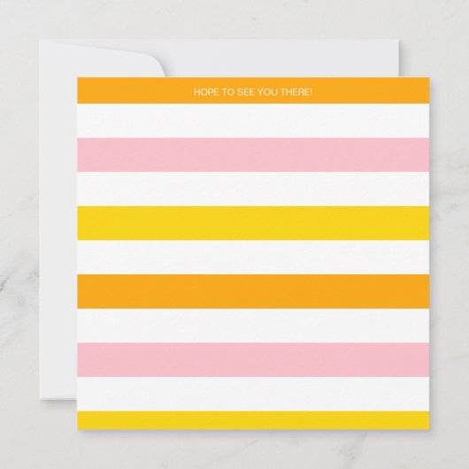 Moederdag Brunch Invitation Kaart (Achterkant)