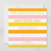 Moederdag Brunch Invitation