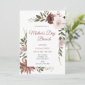 Moederdag Brunch Kaart (Staand voorkant)