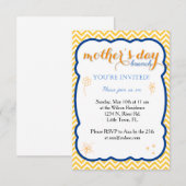 moederdag Brunch Kaart (Voorkant / Achterkant)