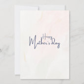 Moederdag Brunch Kaart (Achterkant)