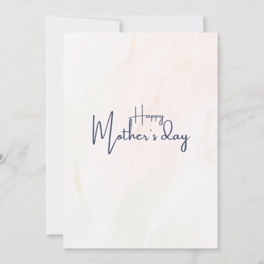 Moederdag Brunch Kaart (Achterkant)