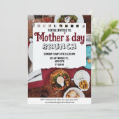 Moederdag Brunch Kaart (Staand voorkant)
