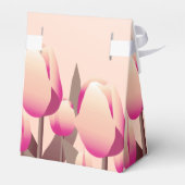 Moederdag Brunch Lente Roze Tulpen Party Favor Bedankdoosjes (Achterkant)