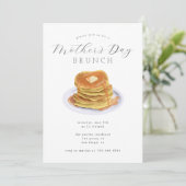 Moederdag Brunch | Pannenkoeken Kaart (Staand voorkant)