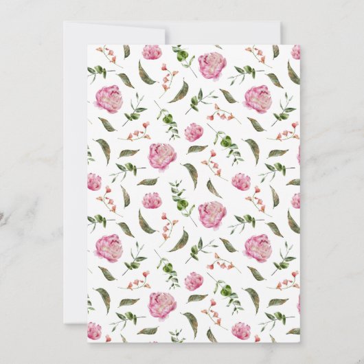 Moederdag Brunch | Pannenkoeken Kaart (Achterkant)