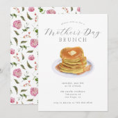 Moederdag Brunch | Pannenkoeken Kaart (Voorkant / Achterkant)