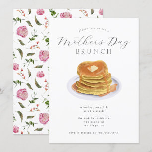 Moederdag Brunch   Pannenkoeken Kaart