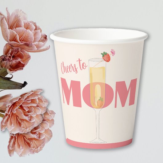 Moederdag Brunch Papieren Bekers