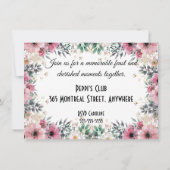 Moederdag Brunch Uitnodiging (Achterkant)