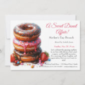 Moederdag brunch uitnodiging - Muffins affaire (Voorkant)