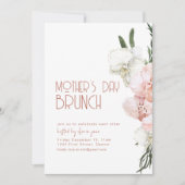 Moederdag Brunch Uitnodiging Sjabloon (Voorkant)