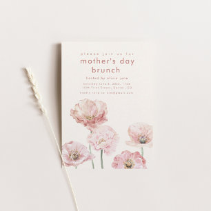 Moederdag Brunch Uitnodiging Sjabloon