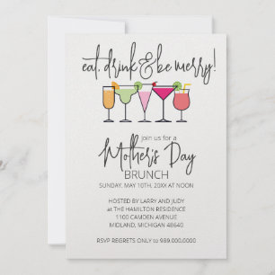 Moederdag Brunch Uitnodigingen