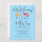 Moederdag Brunch Uitnodigingen (Voorkant)