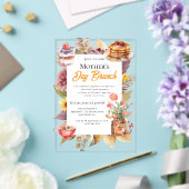 Moederdag brunch uitnodigingen met wilde bloemen (Insitu (Huwelijk))
