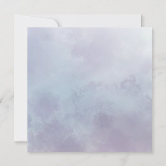 Moederdag Brunch Waterverf Wildflower Kaart (Achterkant)