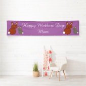 Moederdag Bunnies Custom Banner (Insitu)