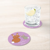 Moederdag Bunnies - Onderzetters voor gepersonalis (Insitu)