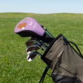 Moederdag Bunnies Personalized Golf Driver Hoesje Golfheadcover (Insitu)