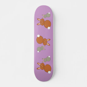 Moederdag Bunnies Skateboard