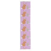 Moederdag Bunnies Table Runner Korte Tafelloper (Voorkant)