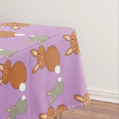 Moederdag Bunnies Tablecloth Tafelkleed (Voorbeeld)