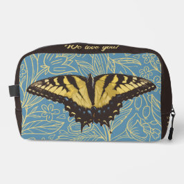 Moederdag Butterfly gepersonaliseerde make-up tas