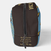 Moederdag Butterfly gepersonaliseerde make-up tas (Rechts)