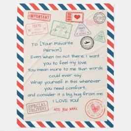 Moederdag cadeau - gepersonaliseerde moeder deken