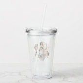 Moederdag Cadeau Gepersonaliseerde MOMMY Fotocolla Acryl Drinkbeker (Achterkant)